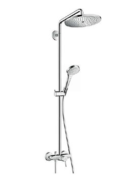 Hansgrohe Croma Select 280 Air 1jet Showerpipe With Single Lever Mixer - 26791000