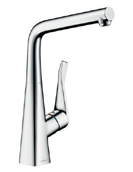 Hansgrohe Metris Single Lever Kitchen Mixer 320 For Installation In Front Of A Window - 14823