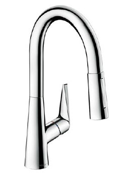 Hansgrohe Talis Single Lever Kitchen Mixer 160 With Pull-Out Spray - 72815