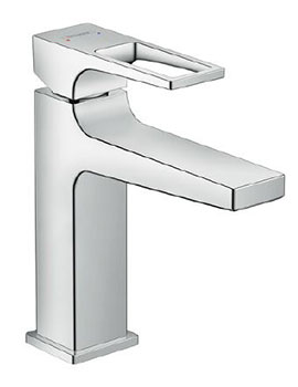 Hansgrohe Single Lever Basin Mixer 110 With Loop Handle And Pop-Up Waste - 74506000