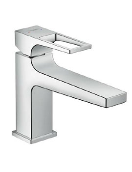 Hansgrohe Single Lever Basin Mixer 100 With Loop Handle And Push-Open Waste - 74502000