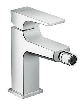 Hansgrohe Metropol Single Lever Bidet Mixer With Push-Open Waste - 32520000