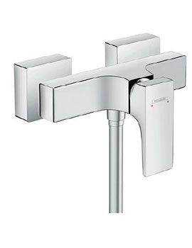 Metropol Wall Mounted Manual Shower Mixer Exposed - 32560000