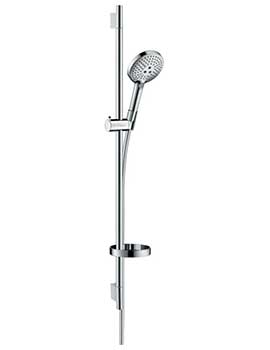 Raindance Select S EcoSmart 120 3jet Hand Shower Unica Wall Bar 0.90m Shower Kit - 26633