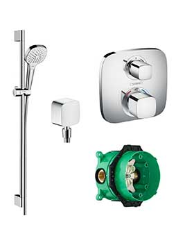 Hansgrohe Soft Cube Valve with Croma Select Rail Kit - 88101014  By Hansgrohe