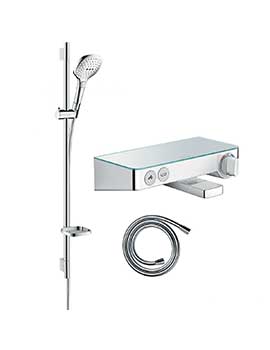 Hansgrohe Soft Cube Raindance Select rail kit with Select Bath/shower valve - 88101043  By Hansgrohe
