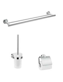 Hansgrohe Logis Universal Bath-Accessory Basic Set 3-in-1