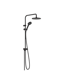 Hansgrohe Vernis Blend Showerpipe 200 1jet Reno Matt Black - 26272670