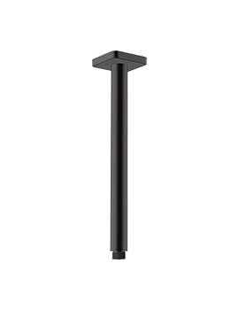 Vernis Shape Ceiling connector 30 cm Matt Black - 26407670