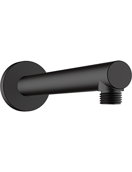 Vernis Blend Shower arm 24 cm Matt Black - 27809670