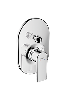 Hansgrohe Vernis Shape Single lever bath mixer for concealed installation Chrome - 71458000