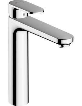 Hansgrohe Vernis Blend Single lever basin mixer 190 with isolated water conduction and pop-up waste set Chrome