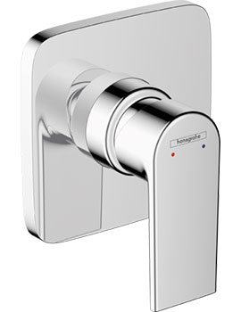 Vernis Shape Single lever shower mixer for concealed installation Chrome - 71658000