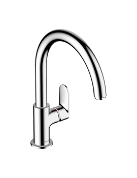 Hansgrohe Vernis Blend M35 Single lever kitchen mixer 260 with swivel spout Chrome - 71870000