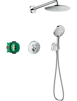 Raindance S Shower system 240 1 jet PowderRain with ShowerSelect S - 27951000