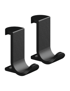 HG WallStoris towel hook wide MB Matt Black - 27914670