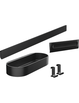 HG WallStoris shower bundle MB Matt Black - 27967670