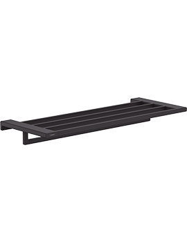 HG AddStoris towel rack w/towel hold.MB Matt Black - 41751670