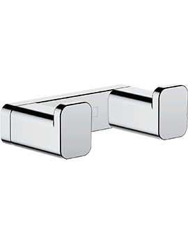 Hansgrohe HG AddStoris double hook chrome Chrome - 41755000