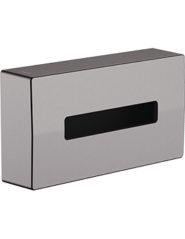 HG AddStoris tissue box BBC Brushed Black Chrome - 41774340