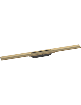 HG RainDrain Flex 800mm cutab.concr.BBR Brushed Bronze - 56044140