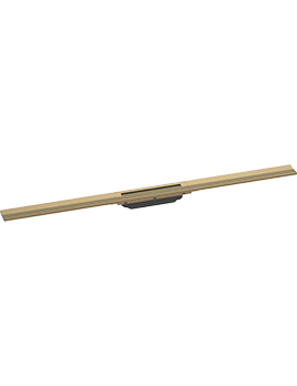 HG RainDrain Flex 1000mm cutab.conc.BBR Brushed Bronze - 56046140