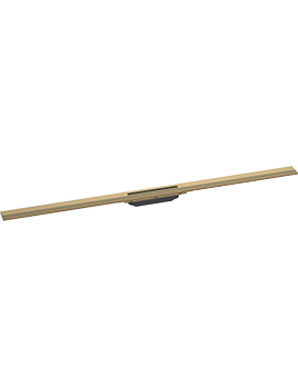 HG RainDrain Flex 1200mm cutab.conc.BBR Brushed Bronze - 56047140