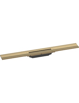 HG RainDrain Flex 700mm cutab.wall.c.BBR Brushed Bronze - 56050140