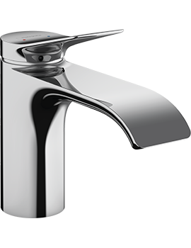 Hansgrohe HG Vivenis basin m.80 pop up waste chr Chrome - 75010000