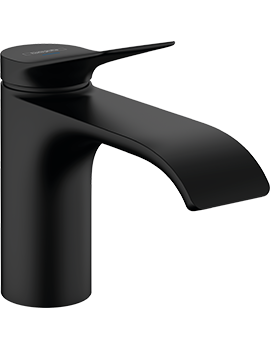 HG Vivenis 80 pillar tap w/o waste MB Matt Black - 75013670