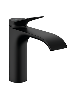 Hansgrohe HG Vivenis basin m.110 pop up waste MB Matt Black - 75020670