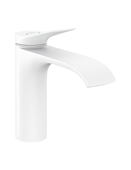 Hansgrohe HG Vivenis basin m.110 pop up waste MW Matt White - 75020700