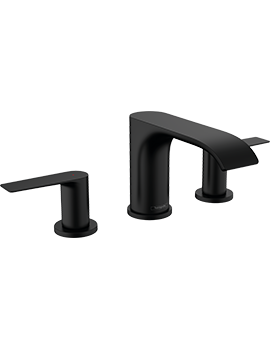 Hansgrohe HG Vivenis 3-h basin mix 95 pop up MB Matt Black - 75033670