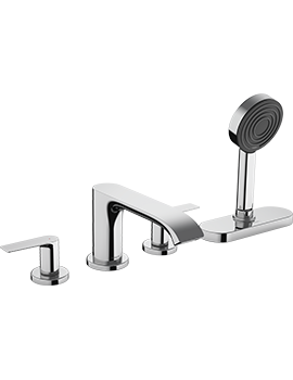 Hansgrohe HG Vivenis 4-h.bath m.fs rim w.sBox chr Chrome - 75444000