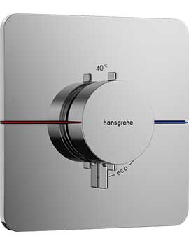 Hansgrohe ShowerSelect Comfort Q Thermostat Concealed Finish Set - 15588  By Hansgrohe