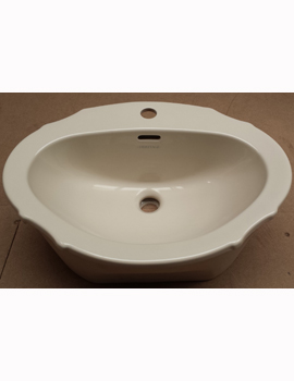 Heritage Heritage Loxleigh Inset Basin in Ivory Finish