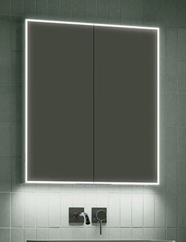 HIB Exos 60 LED Mirror Cabinet - 53600