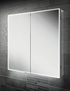 HIB Exos 80 LED Mirror Cabinet - 53800