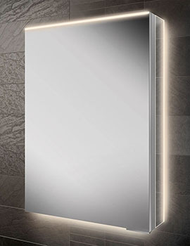 HIB Ether 50 LED Mirror Cabinet - 50500