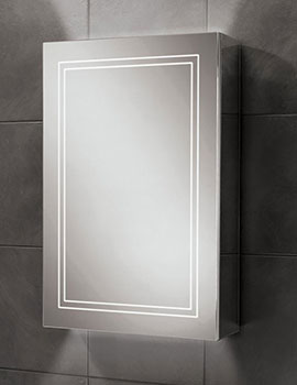 HIB Edge 50 LED Mirror Cabinet - 49400