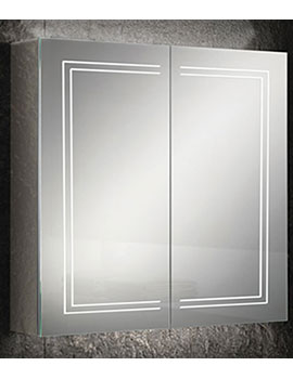 HIB Edge 80 LED Mirror Cabinet - 49600