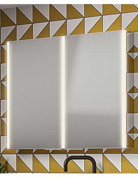 HIB Xenon 100 LED Mirror Cabinet - 46250