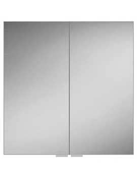 HIB Eris 80 Aluminium Mirror Cabinet  - 48100