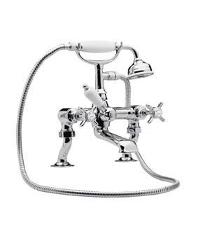 Beaumont Luxury 3/4 inch Cranked Bath Shower Mixer