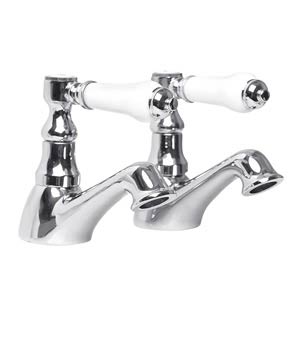 Home of Ultra Bloomsbury Basin Pillar Taps  By Home of Ultra