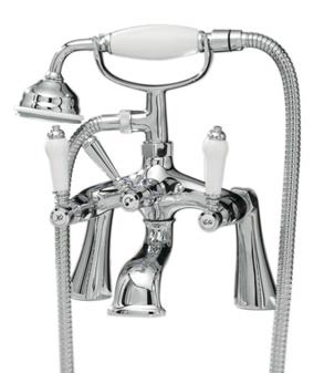 Bloomsbury Deck Mounted Bath Shower Mixer