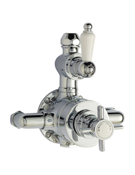 Home of Ultra Beaumont Twin Exposed 1/2 inch Thermostatic Valve  By Home of Ultra