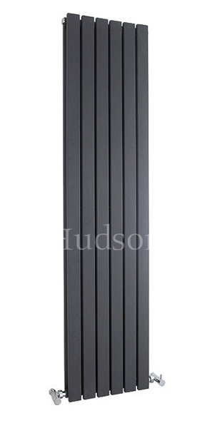 Hudson Reed Sloane Double Panel Designer Radiator Anthracite