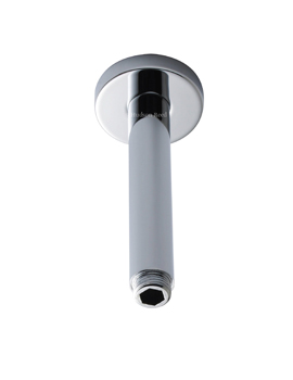 Hudson Round Ceiling Arm 150MM By Hudson Reed