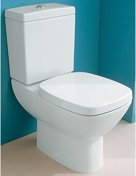Silverdale Contemporary Ascot Close Coupled WC - SILAS100